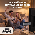 PIKSELAND™ - Retro konzola Plug & Play + 2 ovládače